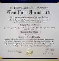 buy a New York University diploma