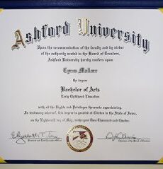 Buy Ashford University Diploma