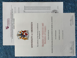 Buy University Of Aberdeen Certificate