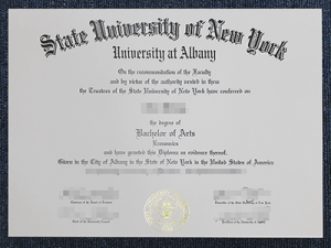 Buy State University Of New York Albany Diploma