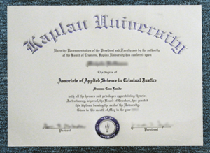 How to get a Kaplan University degree If I lost it, How to buy Kaplan University diplomas, Where to buy a Kaplan University transcripts. Buy a diploma in Canada.
