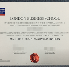 Buy London Business School certificate